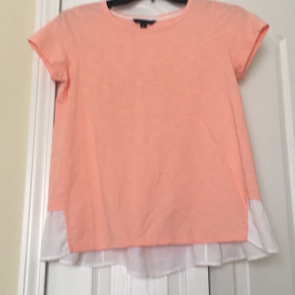 Tommy Hilfiger short sleeve peach tee
